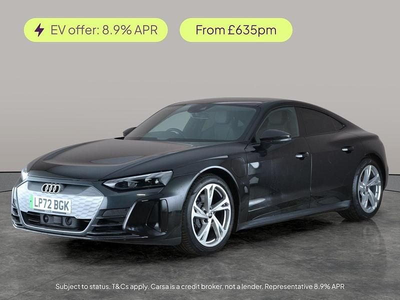 Used Audi e-tron GT quattro Advanced 389 kW (530 HP) 2022 Black Sedan
