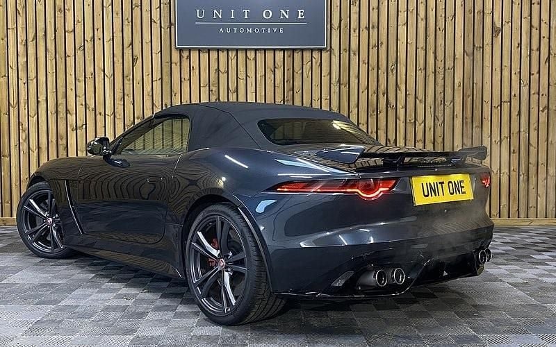 Used Jaguar F-Type Supercharged 575 HP (422 kW) 2018 Black Cabriolet