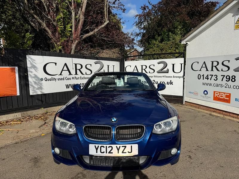 Used BMW 320 Cabriolet M Sport 2012 Blue Cabriolet