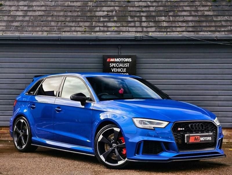 Blue Used 2017 Audi RS3 Design Sedan | £31,789 (A bit pricey) - Image 1/4
