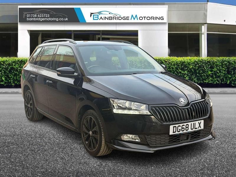 Used Skoda Fabia Monte Carlo 110 HP (80 kW) 2018 Black Estate