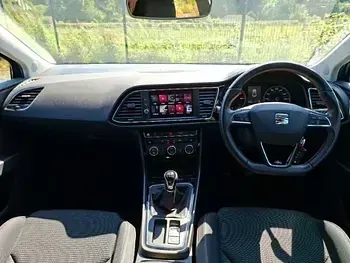 Used Seat Leon FR 130 HP (95 kW) 2020 Blue Hatchback