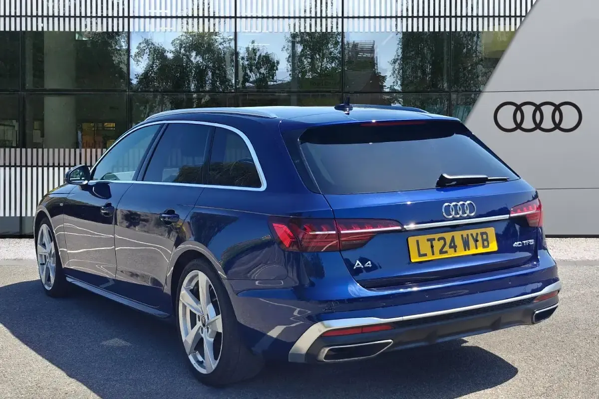 Used Audi A4 S-Line 2024 Blue Estate