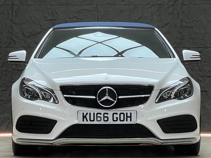 Used Mercedes E350 AMG line 2016 White Cabriolet