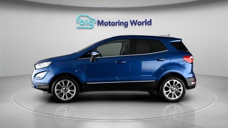 Used Ford Ecosport Titanium 125 HP (91 kW) 2019 Blue SUV