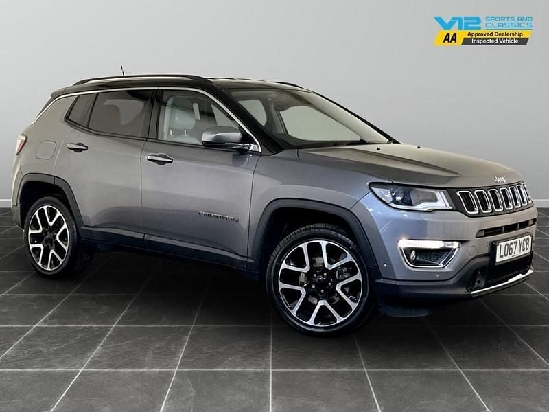 Grey Used 2018 Jeep Compass Limited SUV | £12,395 (Super price) - Image 1/2