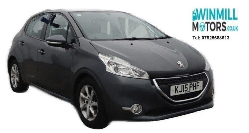 Grey Used 2015 Peugeot 208 Active Hatchback | £4,295 (Fair price) - Image 1/4