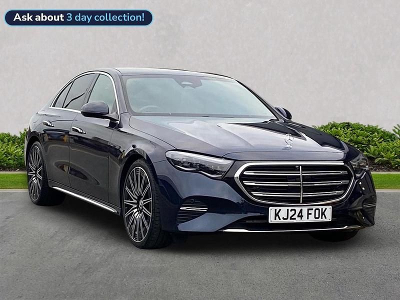 Blue Used 2024 Mercedes E220 Exclusive Sedan | £44,168 - Image 1/4