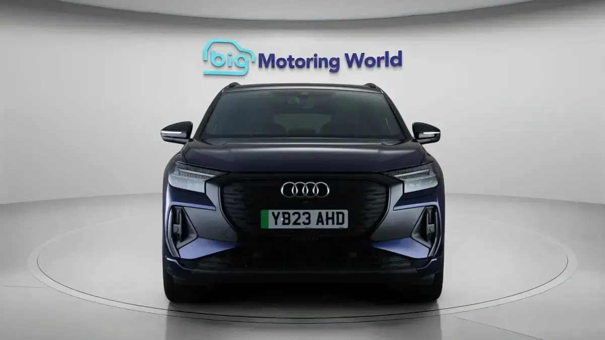 Used Audi Q4 e-tron 150 kW (204 HP) 2022 Blue SUV
