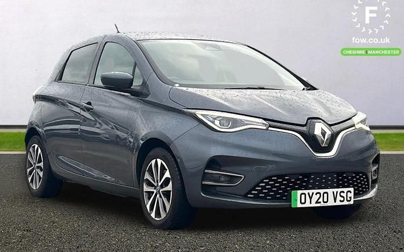 Used Renault Zoe GT-Line 100 kW (136 HP) 2020 Grey Hatchback