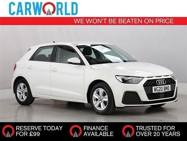 White Used 2020 Audi A1 Sportback Comfort Hatchback | £14,881 (Expensive) - Image 1/3