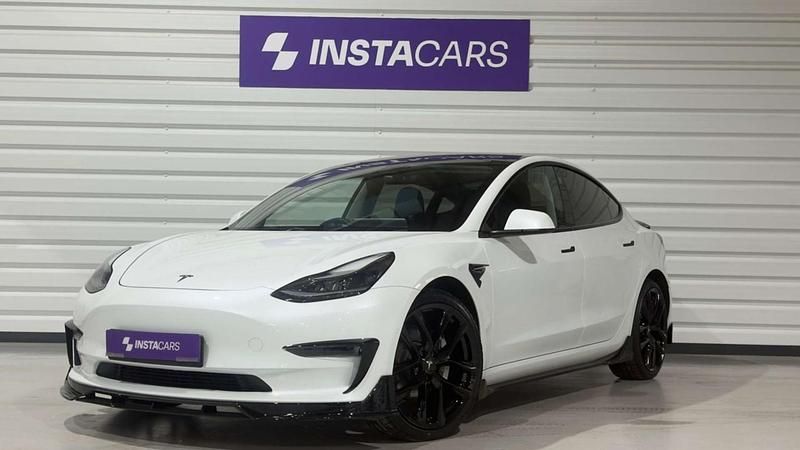 Used Tesla Model 3 Long Range AWD 366 kW (498 HP) 2021 White Sedan