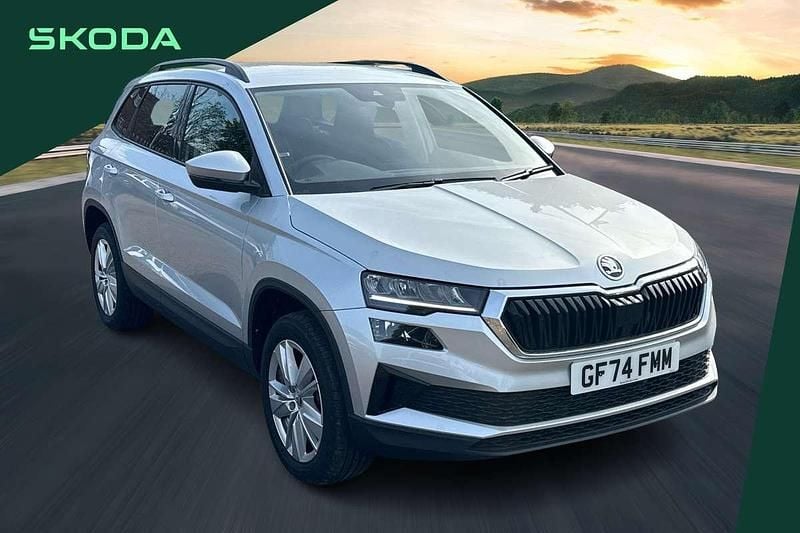 Silver Used 2024 Skoda Karoq SE Drive SUV | £23,479 (Fair price) - Image 1/4