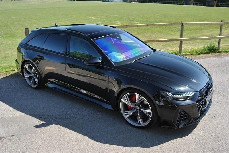 Mythos black Used 2020 Audi RS6 Comfort Estate | £75,990 (Super price) - Image 1/2