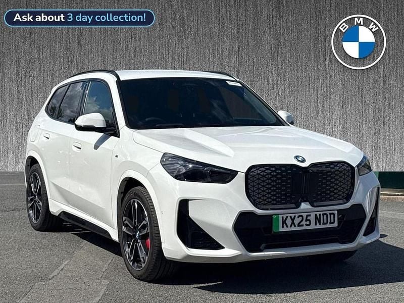 White New 2025 BMW iX1 M Sport SUV | £35,999 (A bit pricey) - Image 1/3
