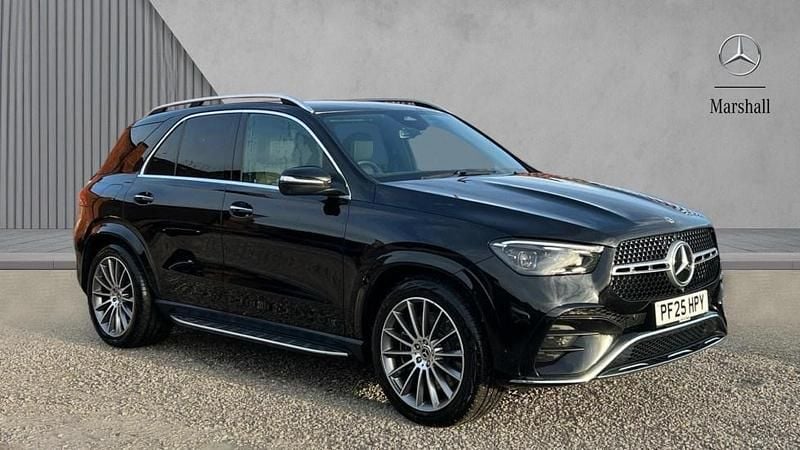 Black Used 2025 Mercedes GLE450 AMG AMG line SUV | £66,990 (Good price) - Image 1/4