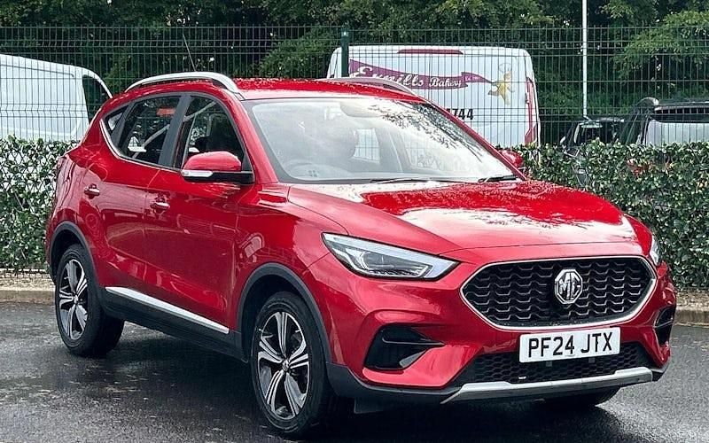 Red Used 2023 MG ZS Excite Sedan | £13,941 (Fair price) - Image 1/4
