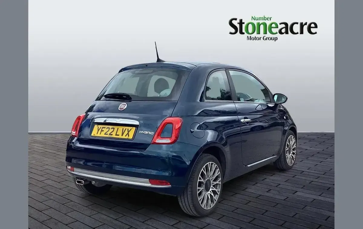 Used Fiat 500 Dolcevita 68 HP (50 kW) 2022 Blue Hatchback