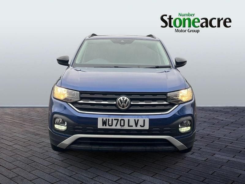 Used VW T-Cross SE 115 HP (84 kW) 2020 Blue SUV