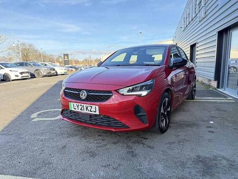 Used Vauxhall Corsa-e 100 kW (136 HP) 2021 Red Hatchback