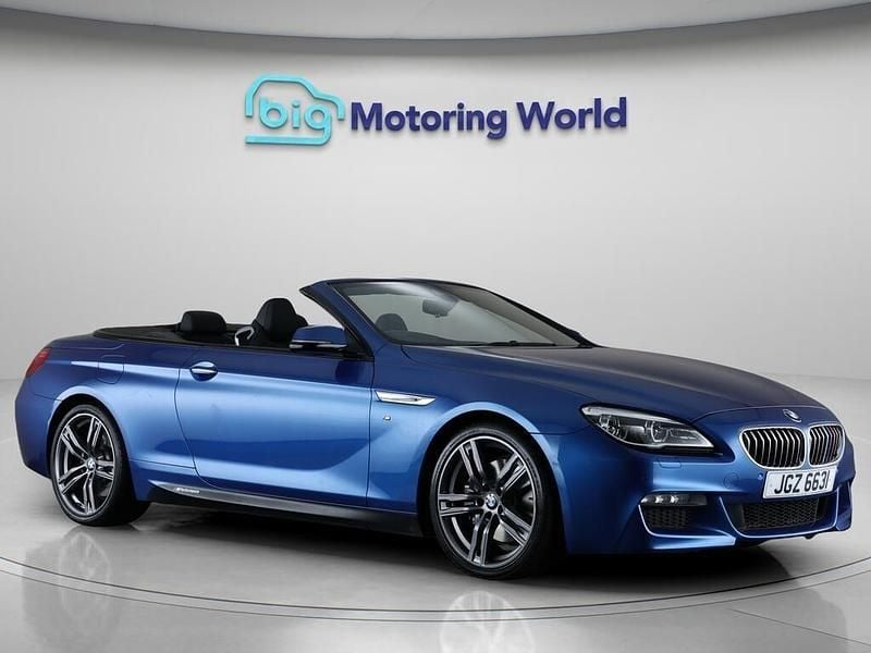 Blue Used 2018 BMW 640 Cabriolet M Sport Cabriolet | £20,500 - Image 1/4