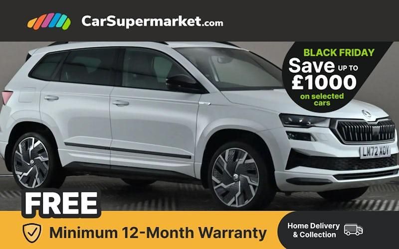 Used 2024 Skoda Karoq SportLine SUV | £20,697 (Good price) - Image 1/3