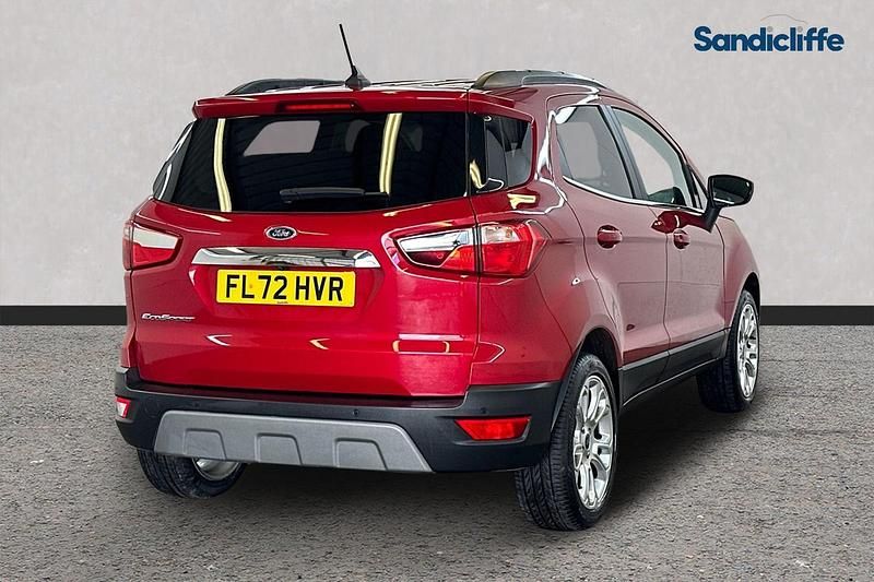 Used Ford Ecosport Titanium 125 HP (91 kW) 2022 Red SUV