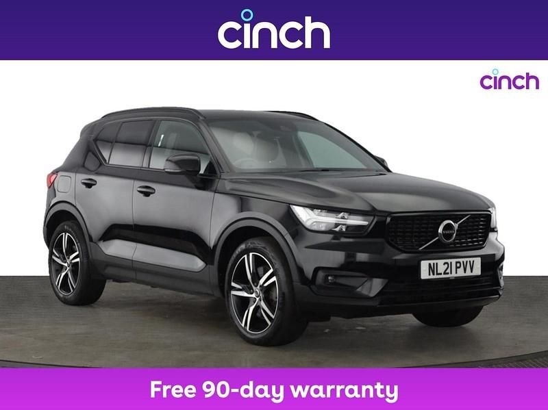 Black Used 2021 Volvo XC40 R-Design SUV | £21,799 (Fair price) - Image 1/3
