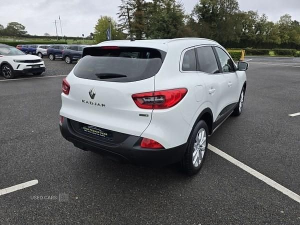 Used Renault Kadjar Dynamique 110 HP (80 kW) 2017 White SUV