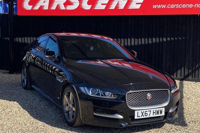 Black Used 2017 Jaguar XE R-Sport Sedan | £10,999 (Fair price) - Image 1/1