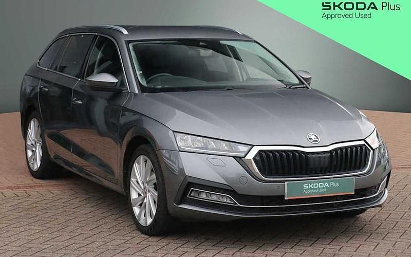 Used Skoda Octavia SE L 150 HP (110 kW) 2023 Graphite grey metallic Estate