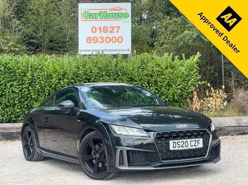 Used Audi TT S-Line 197 HP (144 kW) 2020 Black Coupe