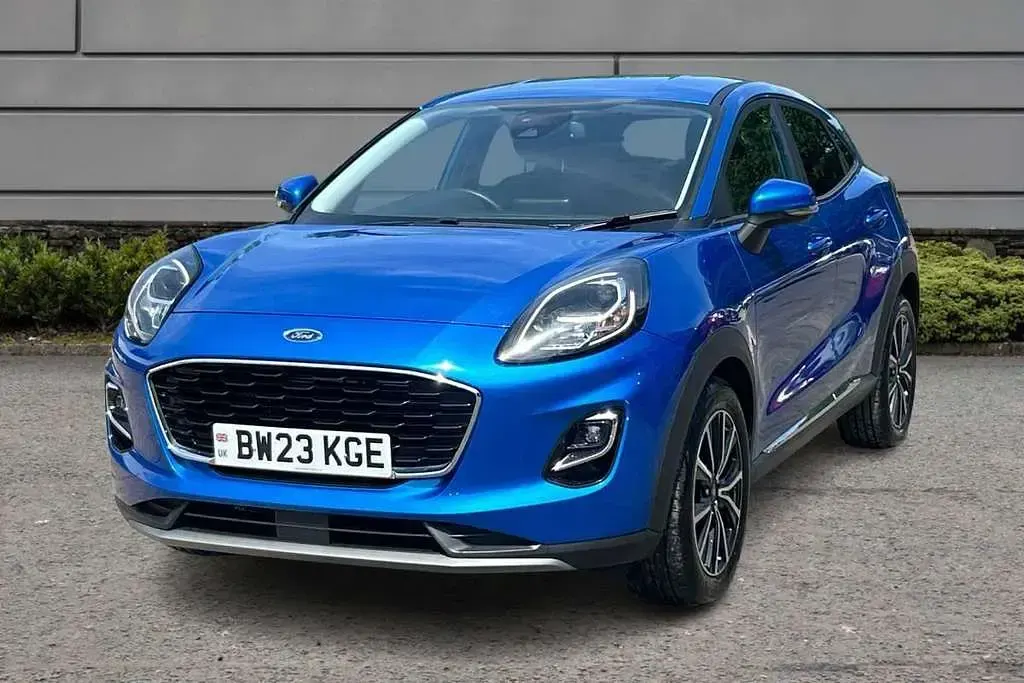 Used Ford Puma Titanium 123 HP (90 kW) 2023 Blue SUV