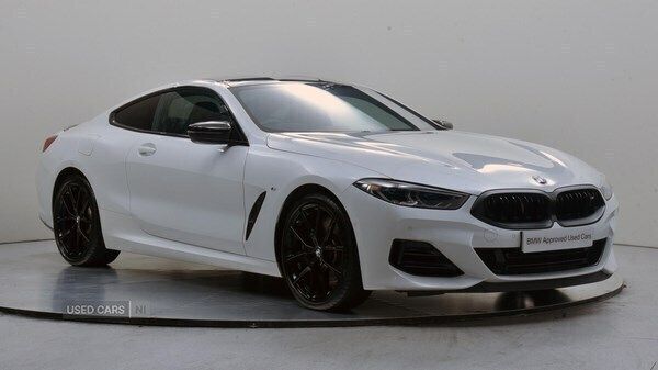 White Used 2024 BMW M850 Coupe | £72,995 - Image 1/4