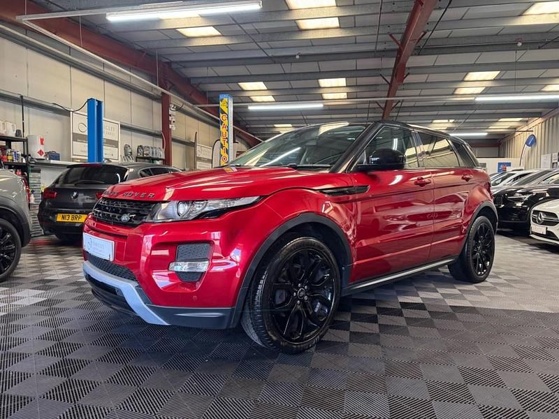 Used Land Rover Range Rover evoque Dynamic 240 HP (176 kW) 2014 Red SUV
