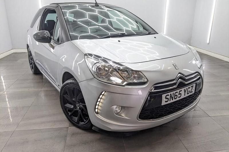 Used DS Automobiles DS3 100 HP (73 kW) 2015 Silver Cabriolet