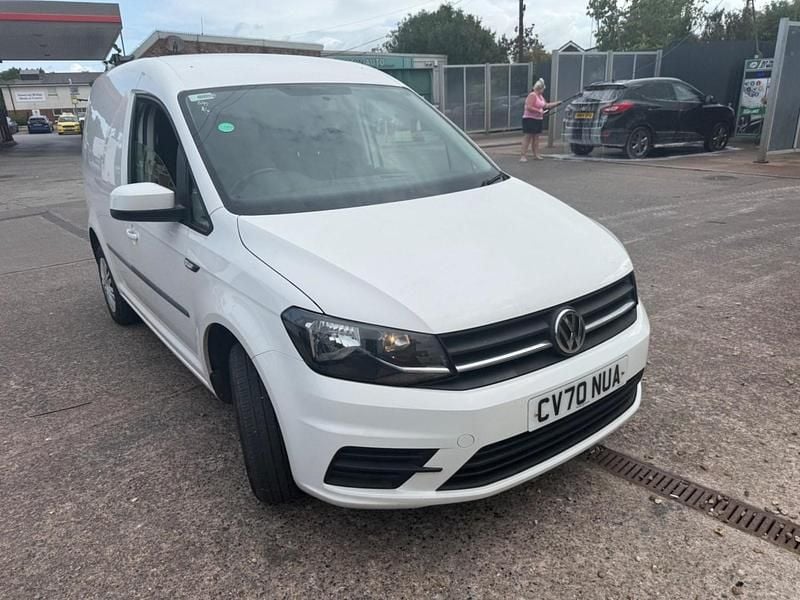 White Used 2020 VW Caddy Trendline MPV | £7,950 (Good price) - Image 1/4