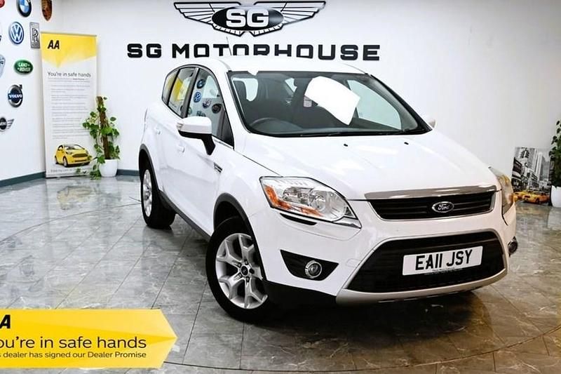 Used Ford Kuga Zetec 140 HP (102 kW) 2011 White SUV