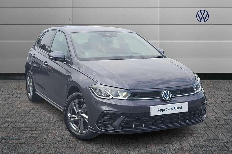 Grey Used 2024 VW Polo R-line Hatchback | £20,691 (Fair price) - Image 1/4