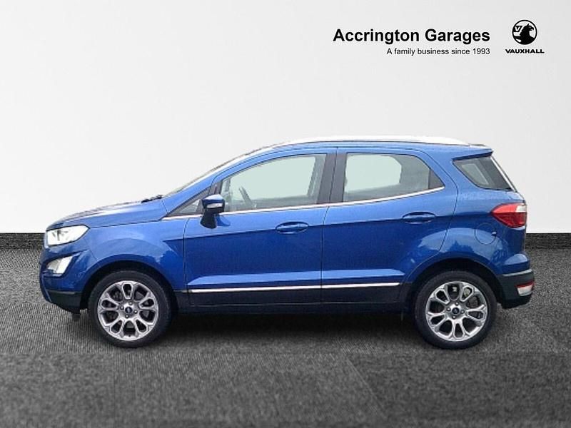 Used Ford Ecosport Titanium 125 HP (91 kW) 2018 Metallic blue SUV