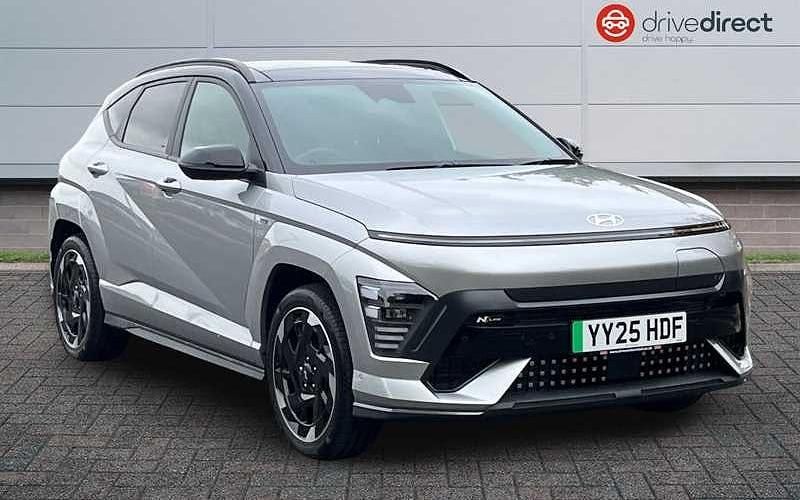 Silver Used 2025 Hyundai Kona N Line SUV | £32,850 - Image 1/4