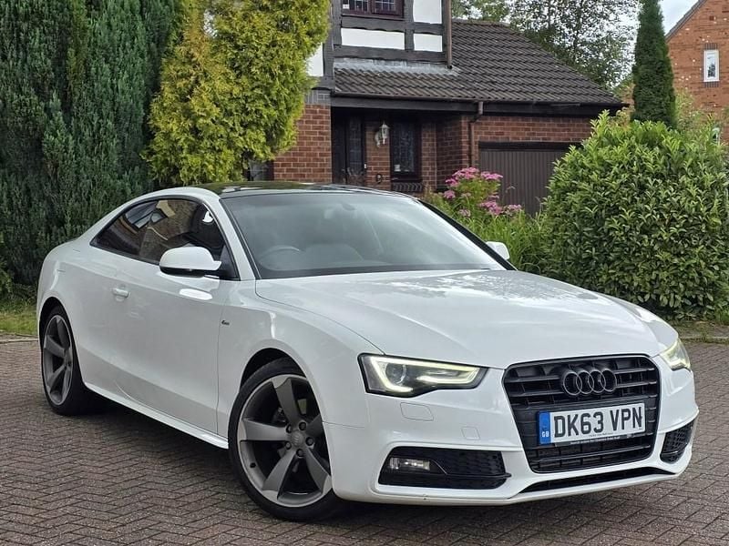 White Used 2013 Audi A5 Black Edition Coupe | £5,995 (Fair price) - Image 1/4