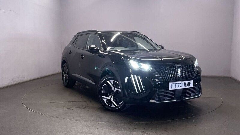 Black Used 2023 Peugeot e-2008 Allure SUV | £16,999 (Super price) - Image 1/4