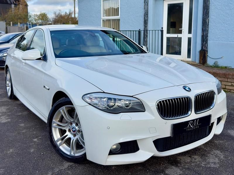 White Used 2012 BMW 520 M Sport Sedan | £5,250 (Fair price) - Image 1/4