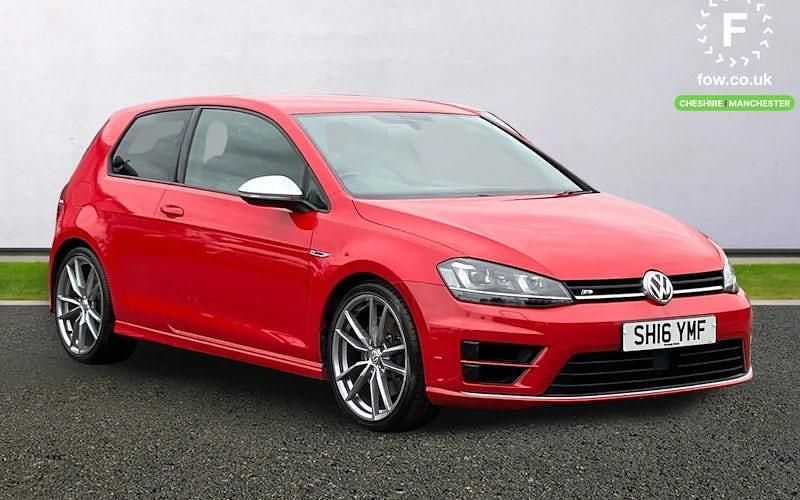 Used VW Golf VII R 300 HP (220 kW) 2016 Red Hatchback
