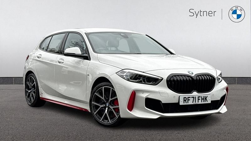 White Used 2022 BMW 128 Shadowline | £21,500 (Good price) - Image 1/4