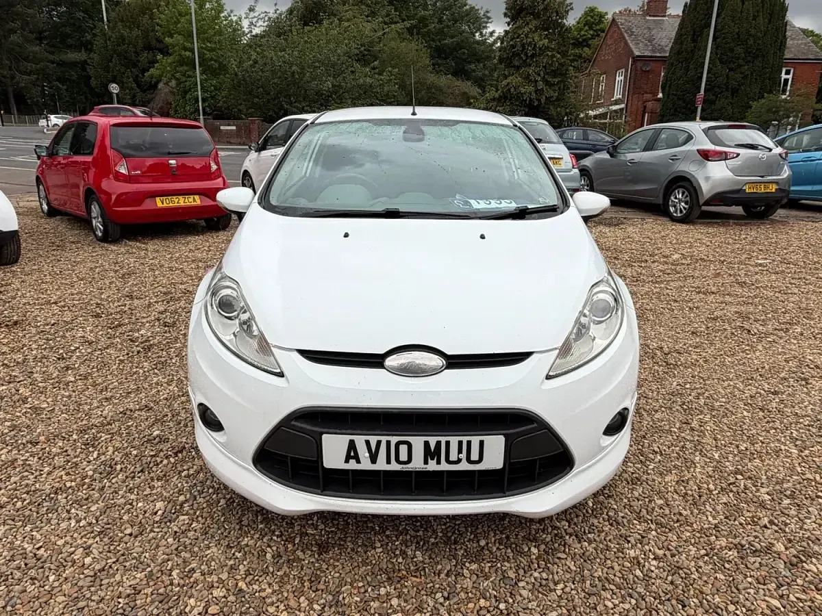Used Ford Fiesta Sport 2010 White Van