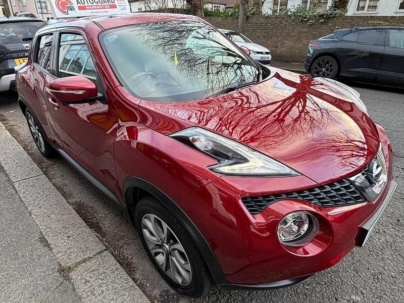 Used Nissan Juke Tekna 115 HP (84 kW) 2018 Red SUV