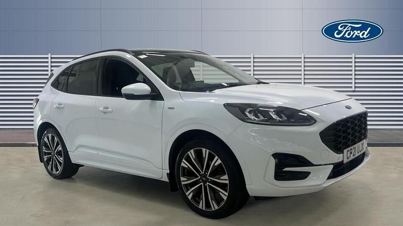 White Used 2021 Ford Kuga ST-Line X SUV | £21,064 (Fair price) - Image 1/4