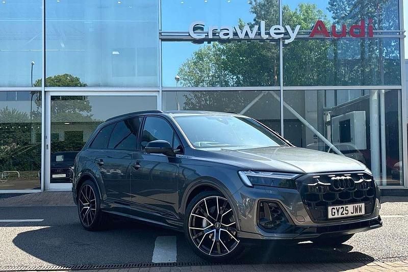 Grey Used 2025 Audi Q7 Black Edition SUV | £60,662 (Expensive) - Image 1/4